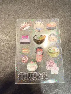 ボンボンドロップシール 和柄　おすそ分け