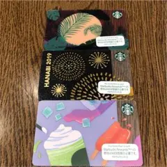 スタバカード  3枚セット