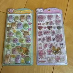 うるちゅるポップシール　おぱんちゅうさぎ　エスターバニー　2点セット