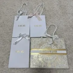 ‪‪❤︎‬DIOR ショッパー 紙袋 4点セット ホリデー