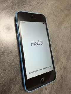 Apple iPhone 5c 青　ブルー