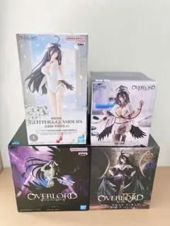 オーバーロード アルベド フィギュア4個セット 新品未開封