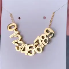 ナンバーネックレス 2点セット サージカルステンレス 人気 太め