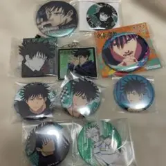 呪術廻戦　伏黒恵　缶バッジ　アクキー　まとめ売り