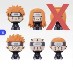 一番くじ　NARUTO G賞 ちょこのっこ　5種セット まとめ売り‼️