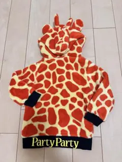 Party Partyキリン柄もこもこパーカー☆出品当日値下げ