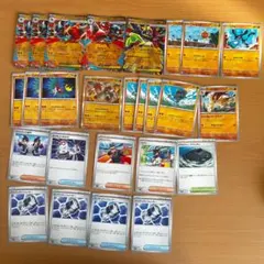 26枚セット メガルカリオex メガジガルデex デッキパーツ