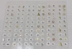 さらにお値下げ中サービス品！耳ツボジュエリー１２０粒　金アレ対応