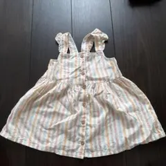 H&M ベビー ワンピース ストライプ 74cmのサムネイル