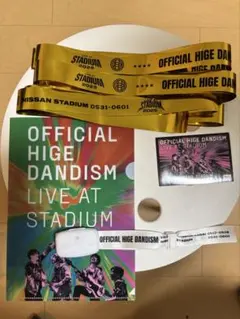 Official髭男 dismライブ用品4点（5/31 日産スタジアム）
