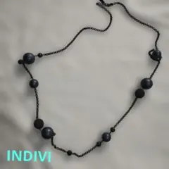 INDIVI 異素材使いネックレスのサムネイル