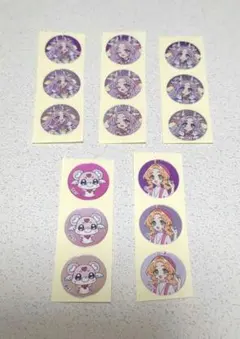 名探偵プリキュア　シール　キュアアンサー　明智あんな セット