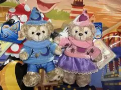 ダッフィー シェリーメイ ぬいぐるみバッジ　10周年