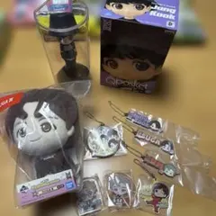 BTS グッズ 一番くじTinyTAN キーホルダーセット
