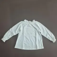 ユニクロ　白　長袖　トップス　110