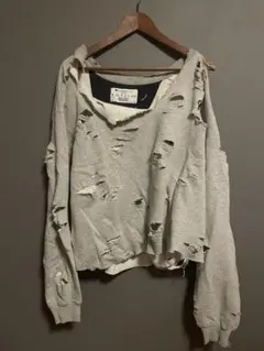 Champion ダメージ加工 スウェット