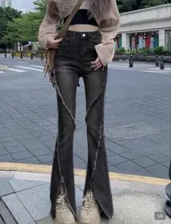 フレアパンツ