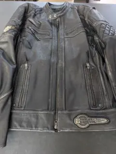 Harley-Davidson ブラック ライダースジャケットのサムネイル