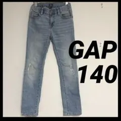 美品｜GAP｜ギャップ｜ライトブルー｜レギュラー｜ストレートデニム｜140