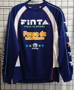 FINTA フィンタ 長袖シャツ ネイビー　Lサイズのサムネイル