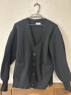 NAVY ブラック カーディガン