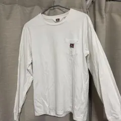 BEN DAVIS 長袖カットソー　白　L