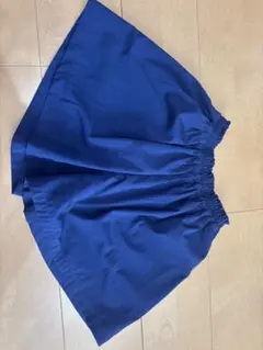 ネイビー ハーフパンツ ウエストゴム　ポケット付き