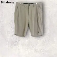 ビラボン　ハーフパンツ　ショーパン　ベージュ　コットン混　Mのサムネイル