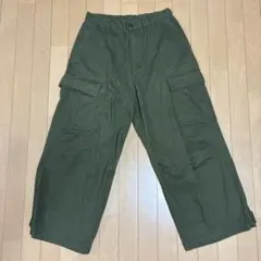 SENSE OF PLACE カーゴパンツ M オリーブ