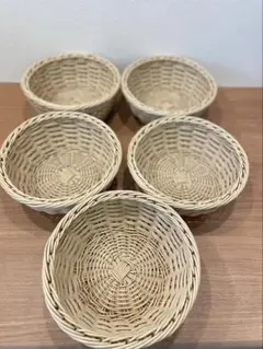 編み物バスケット 5個セット