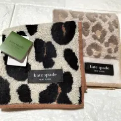 新品２枚KateSpadeNewYorkケイトスペードニューヨークレオパード豹柄のサムネイル