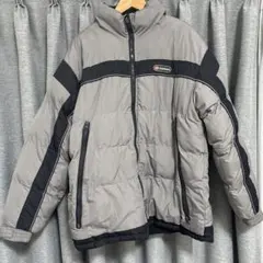 ダウンジャケット　中起毛　グレー