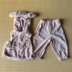 branshes ベビーベスト　アウター　パンツ　ピンク