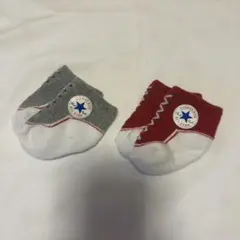 CONVERSE ベビー靴下 2足セット