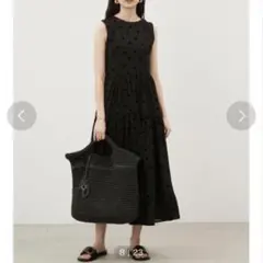 Mila Owenミラオーウェン　ノースリティアードワンピース