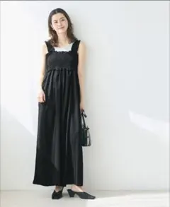 coca コカ　シボシャーリングフリルオールインワンのサムネイル