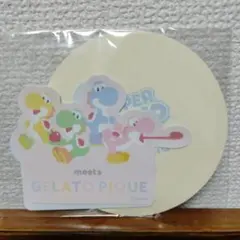 ジェラートピケ　スーパーマリオ　ステッカー