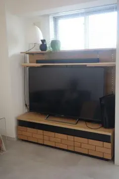 ニトリ　テレビボード　レンガ調　ブロリック　ナチュラルブラウン【廃盤】 ニトリ テレビボード レンガ調 ブロリック ナチュラルブラウン【廃盤