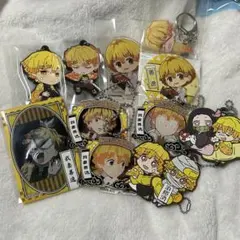 鬼滅の刃 我妻善逸 アクリルキーホルダー セット