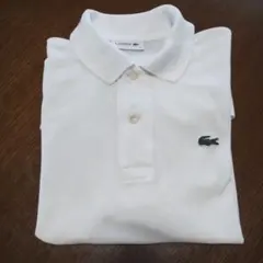 LACOSTE ラコステ 半袖 ポロシャツ ホワイト　L1212A サイズ3のサムネイル