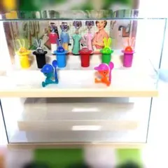 PEZ ディスプレイ棚 45×45cm 壁掛け 足無しPEZ コレクションケース