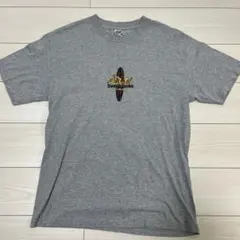 グレー Tシャツ サーフボードデザイン ハワイ　USA製