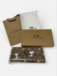 COACH×PEANUTS スヌーピー 長財布