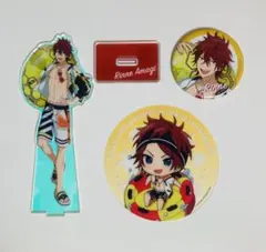 あんスタ 東京サマーランド 天城燐音 アクスタ 缶バッチ クリアコースター