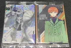 ジークアクスウエハースカード　エグザベ&ギャン