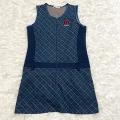 マリクレール ゴルフウェア ワンピース L Uネック ノースリーブ スポーツ