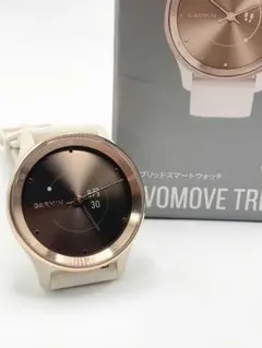 【美品】Garmin Vivomove Trend White (7025)