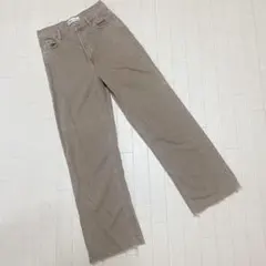 ワイドデニムパンツ デニム