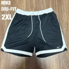 NIKE バスケットボールパンツ ブラック XXL DRI-FIT黒