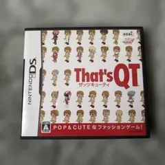 【即購入可】ザッツキューティー that's QT DS ソフト ゲーム